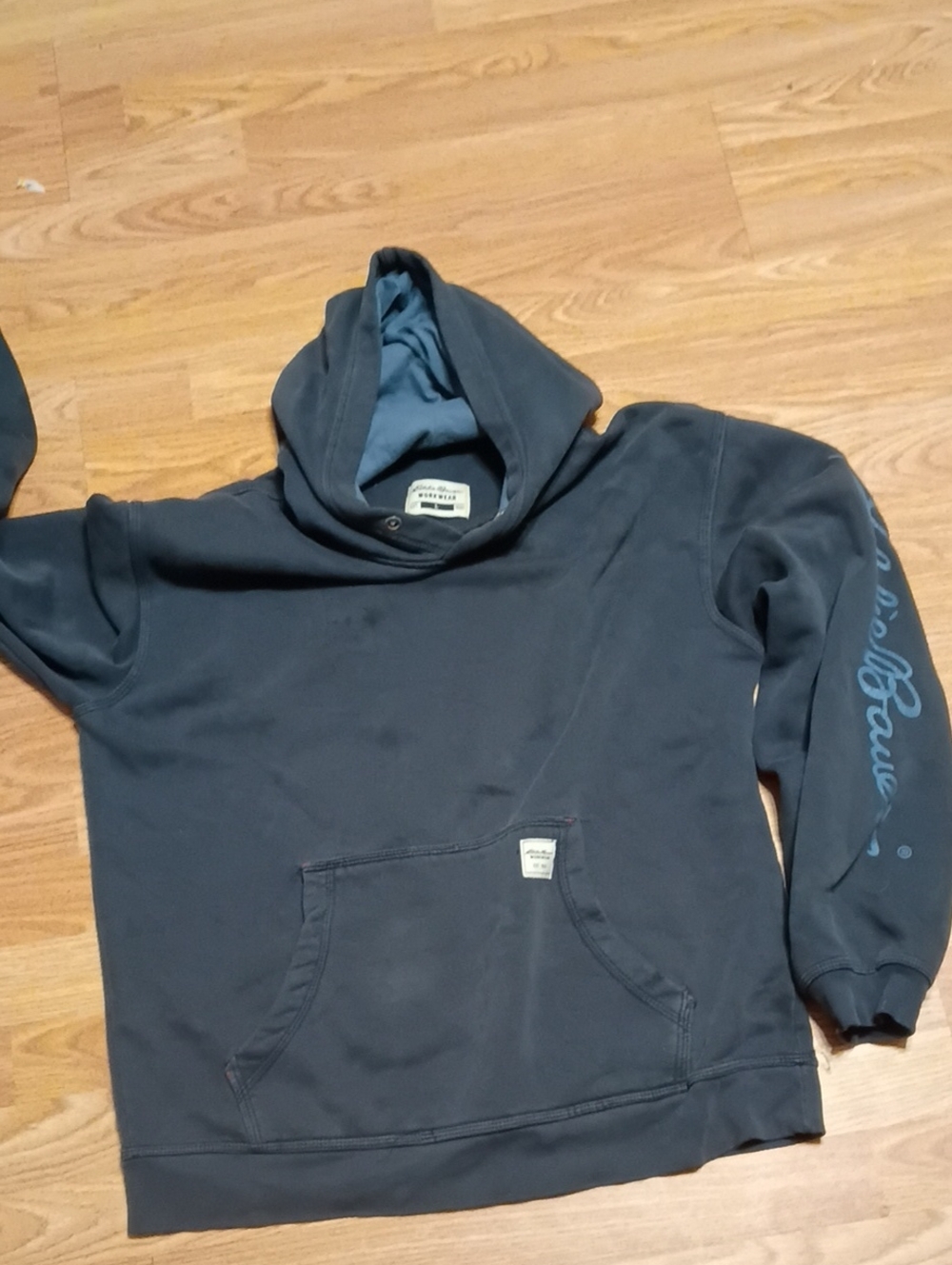 Eddie Bauer Slate Blue Pullover Hoodie - Men
